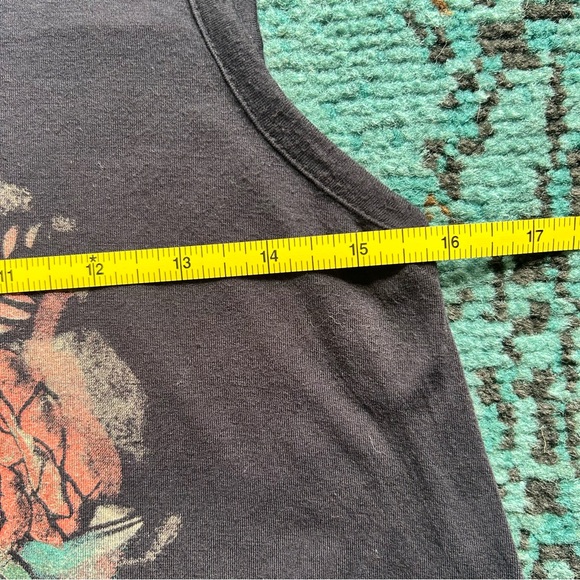 Harley-Davidson Womens Sleeveless Scoop Neck Skull Flower Flowy Tank Top XS - Picture 6 of 6